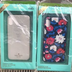 BNIB – Kate Spade iPhone X Cases (2 Phone Cases)